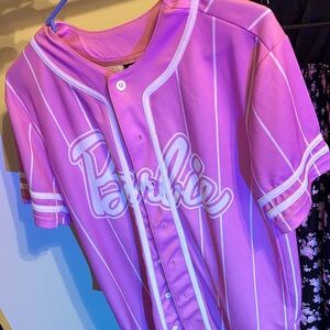 Barbie Vibrant Pink Kids Jersey